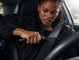 The Escape - The Bravely Window Breaker and Seatbelt Cutter Helps You Cut Through Locked Seatbelts And Windows