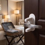 The Lockdown - The Bravely Door Lever Lock Vaults Down Any Door From Inside